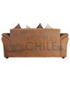SOFAS MUSTANG 3-2 LINO Y CUERO BONDED ENVEJECIDO