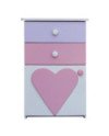 Velador Infantil 2 Cajones Corazon – Muebles Chile