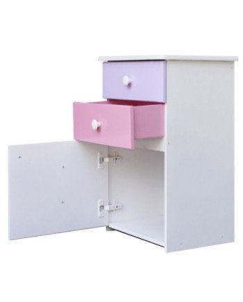 Velador Infantil 2 Cajones Corazon – Muebles Chile