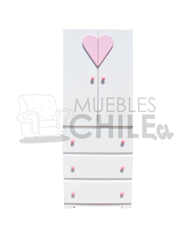 Ropero mini Infantil Pintada en MDF – Muebles Chile