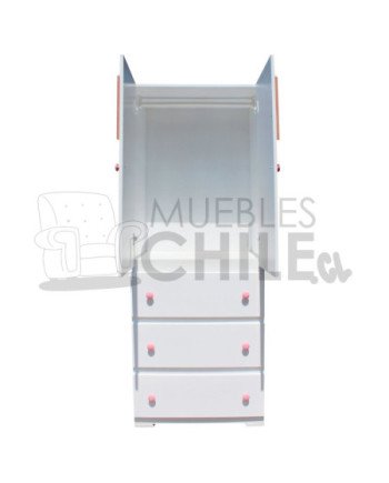 Ropero mini Infantil Pintada en MDF – Muebles Chile