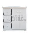 Cómoda mudador Infantil Pintada en MDF – Muebles Chile