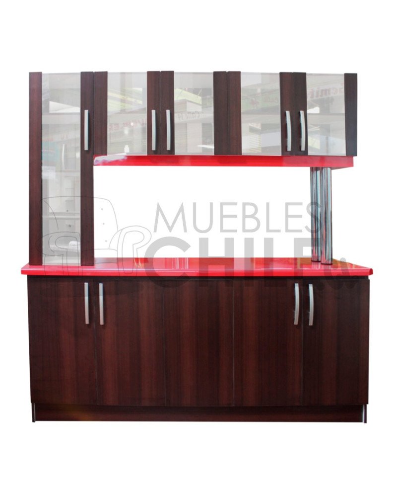 Mueble de Cocina Americano 200cm – Diseño moderno y resistente