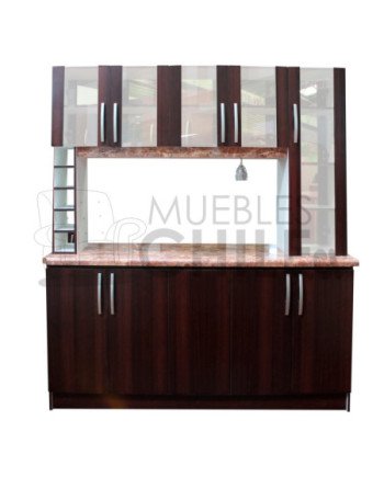 Mueble de Cocina Americano 180cm – Diseño moderno y resistente