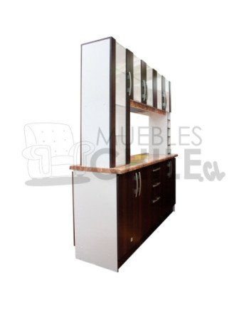 Mueble de Cocina Americano 180cm – Diseño moderno y resistente