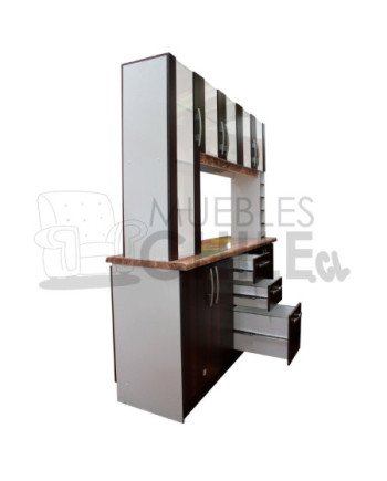 Mueble de Cocina Americano 180cm – Diseño moderno y resistente
