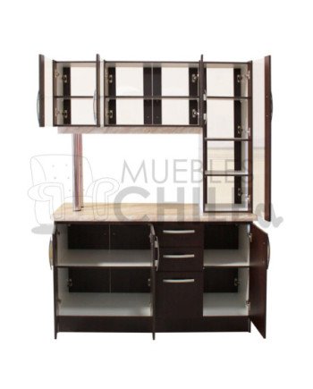 Mueble de Cocina Americano 150cm – Diseño moderno y resistente