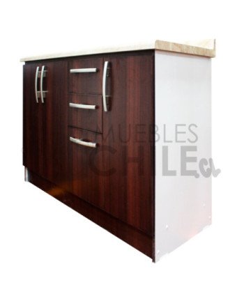 Mueble de Cocina Base y Colgante 130cm – Completo y Resistente
