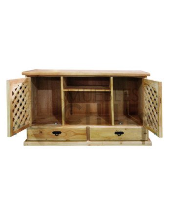 RACK RUSTICO 120CM TRILACH
