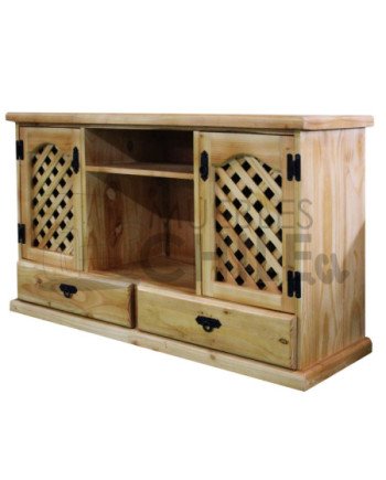 RACK RUSTICO 120CM TRILACH