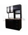 Mueble de Cocina Semi Americano Horno 130cm – Compacto y Resistente