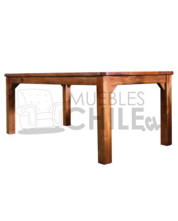 Comedor Rústico 8 Sillas 200x100 cm Piedra – Muebles Chile