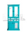 LICORERA 85CM PINTADA PUERTA CON VIDRIO