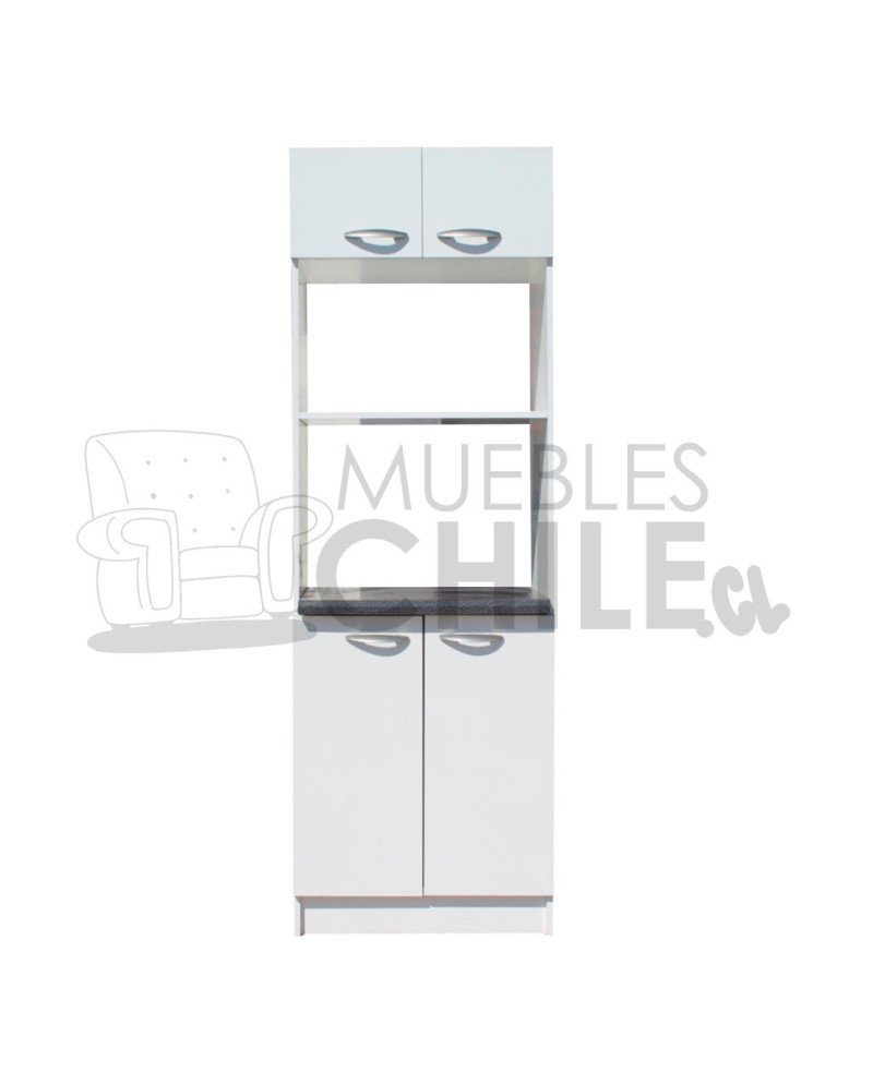 Mueble de Cocina 60cm Horno y Microondas – Melamina Cubierta Postformado