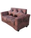 SOFA CITO 2 CUERPOS CUERO BONDED