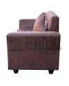 SOFA CITO 2 CUERPOS CUERO BONDED