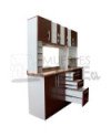 Mueble de Cocina Semi Americano Horno 180cm – Resistente y Moderno