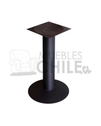 Mesa de reuniones ovalada melamina con base metálica