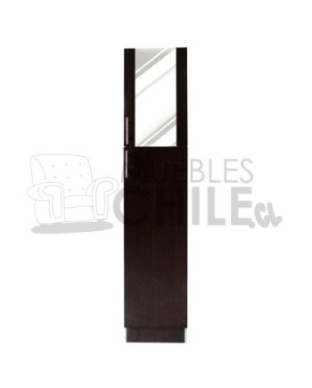 Despensa Simple 40cm Melamina con Vidrio – Compacta y Resistente