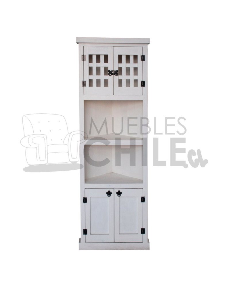 Esquinero Vintage 60cm Trilach Blanco – Muebles Chile