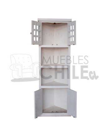 Esquinero Vintage 60cm Trilach Blanco – Muebles Chile
