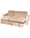 SECCIONAL CAMA BAUL NANTES IZQUIERDO FELPA