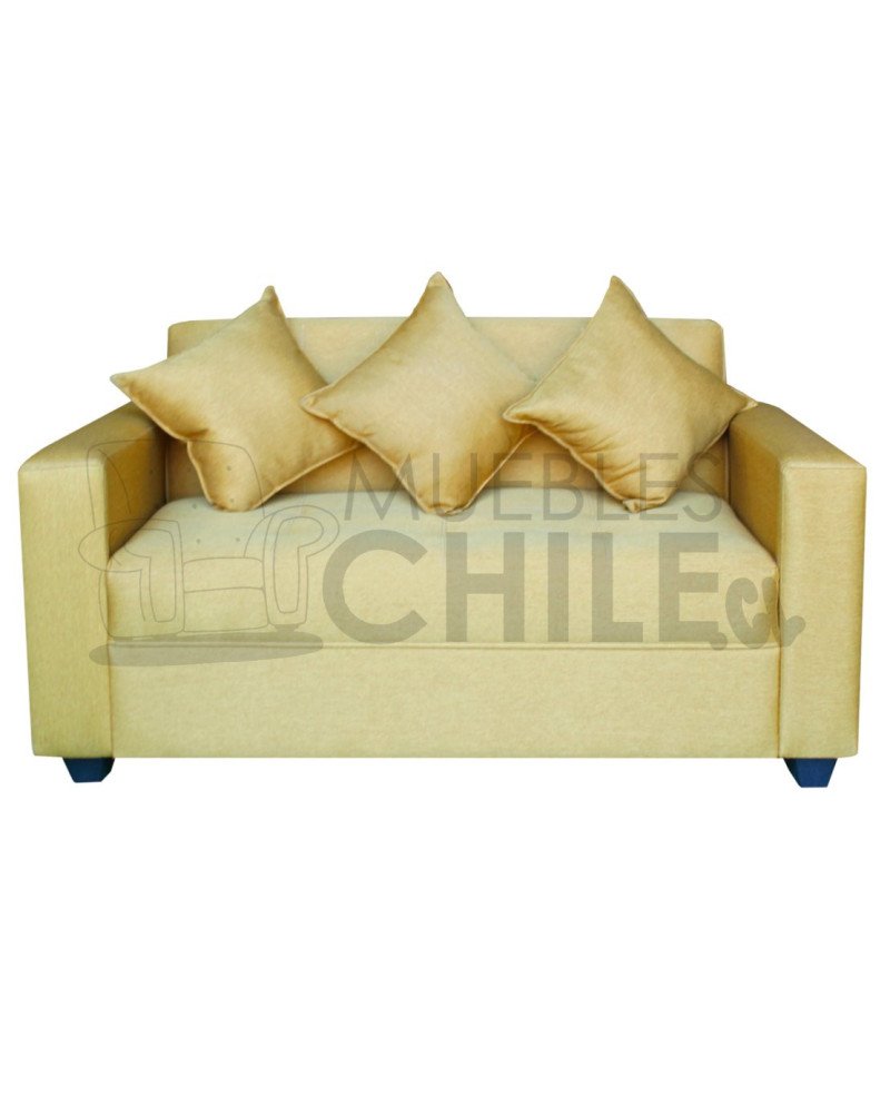 SOFA BRAZO RECTO 160CM 2 CUERPOS LINO