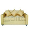 SOFA BRAZO RECTO 160CM 2 CUERPOS LINO