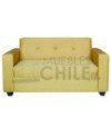 SOFA BRAZO RECTO 160CM 2 CUERPOS LINO