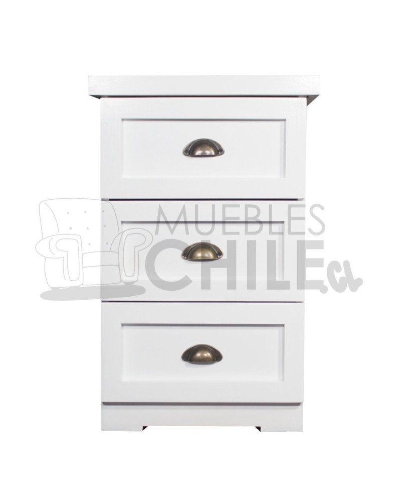 Velador Vintage 3 Cajones madera – Muebles Chile
