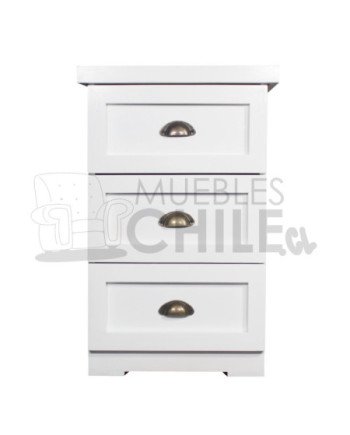 Velador Vintage 3 Cajones madera – Muebles Chile