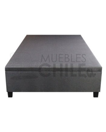 Cama Baúl Plaza y media Madera de Pino – Muebles Chile
