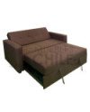 SOFA CAMA BRAZO RECTO EXTENDIDO LINO