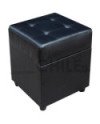 POUF BAUL DOBLE PUNTO CUERO PU