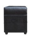POUF BAUL DOBLE PUNTO CUERO PU