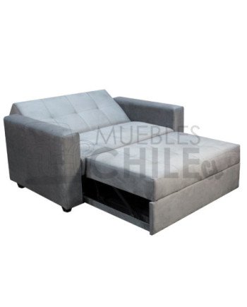 Sofá Cama Brazo Recto 150 cm Felpa – Funcional y Cómodo para Espacios Modernos