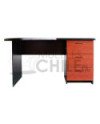 Escritorio 150cm Melamina – Resistente y práctico