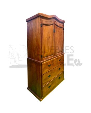 Ropero closet rustico desmontable