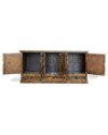 Rack rústico 150 cm Trilach – Pino tinturado | Muebles Chile