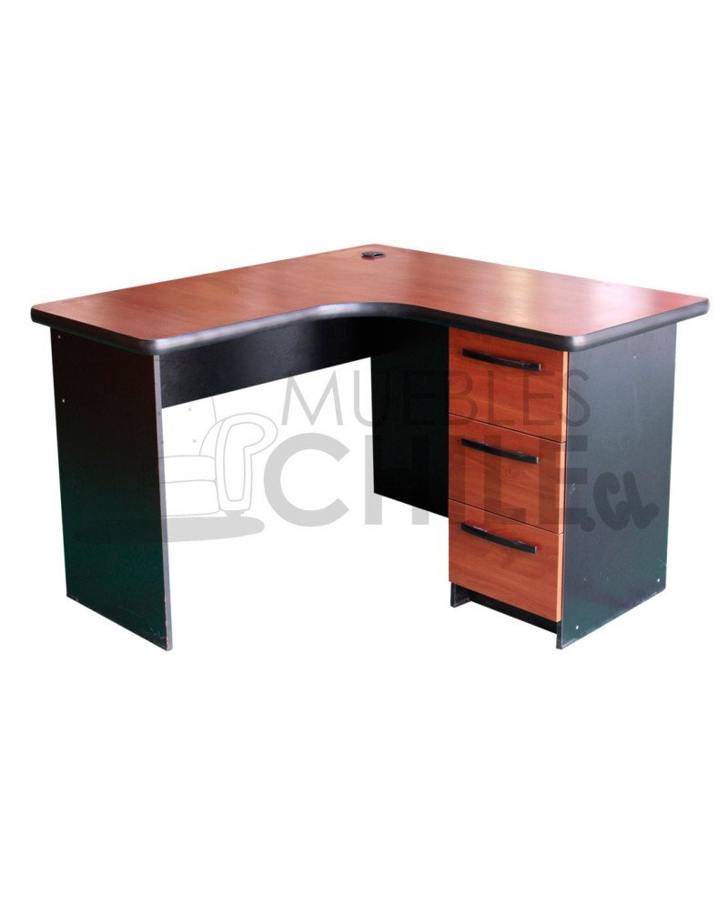 Escritorio Ele 120x120cm Melamina – Amplio y funcional