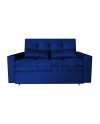Sofá Cama Acolchado 190cm Brazo Recto en Lino | Muebles Chile