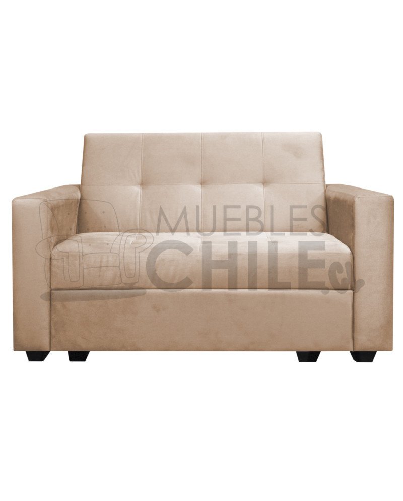 Sofá Cama Brazo Recto 150 cm Felpa – Funcional y Cómodo para Espacios Modernos