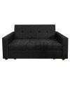 SOFA CAMA BRAZO RECTO EXTENDIDO LINO