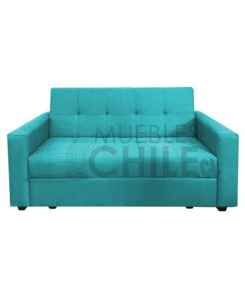 SOFA CAMA BRAZO RECTO EXTENDIDO LINO