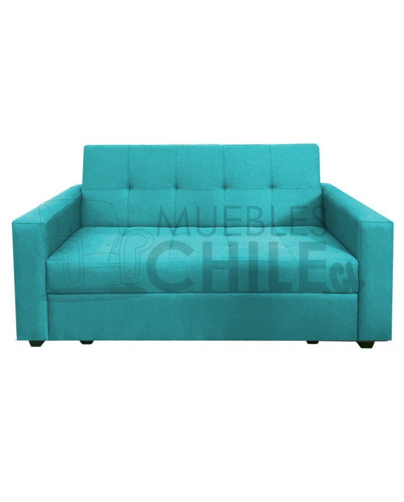 SOFA CAMA BRAZO RECTO EXTENDIDO LINO