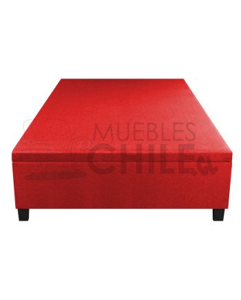 CAMA BAUL PLAZA 1/2 LINO COLCHON RESORTE