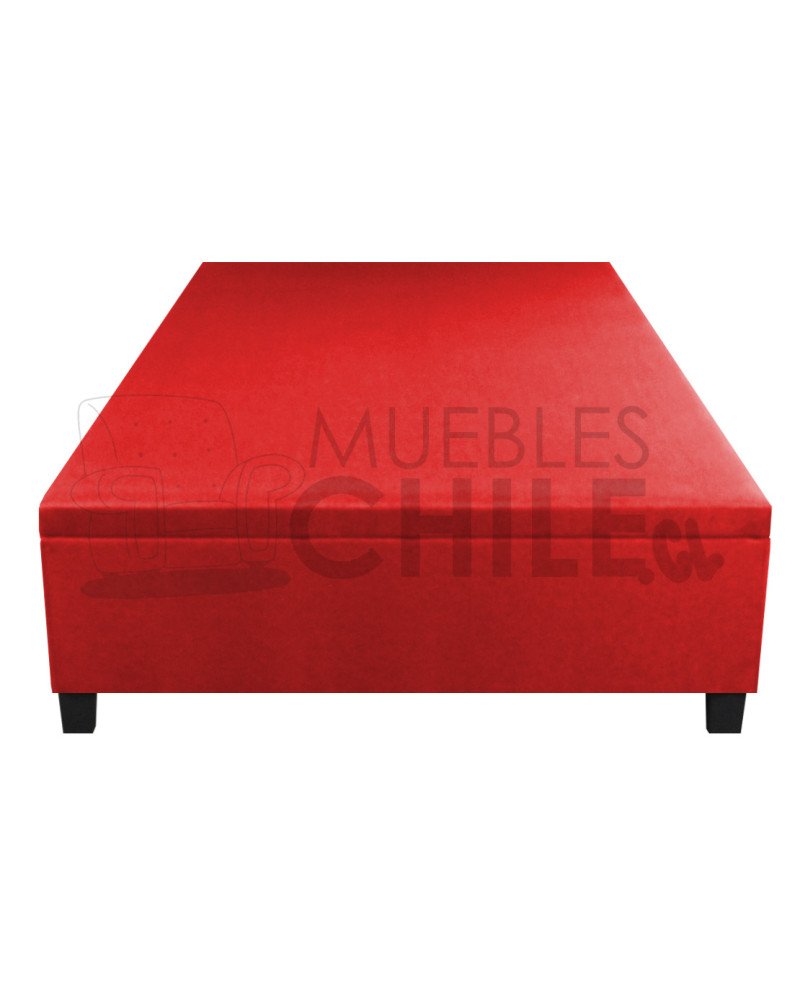 CAMA BAUL PLAZA 1/2 LINO COLCHON RESORTE