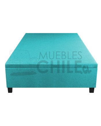 Cama Baúl Plaza y media Madera de Pino – Muebles Chile