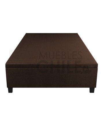 Cama Baúl Plaza y media Madera de Pino – Muebles Chile