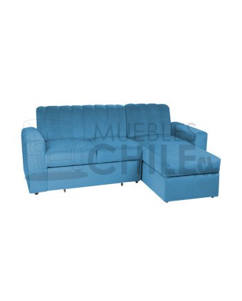 SECCIONAL CAMA BAUL NANTES DERECHO FELPA